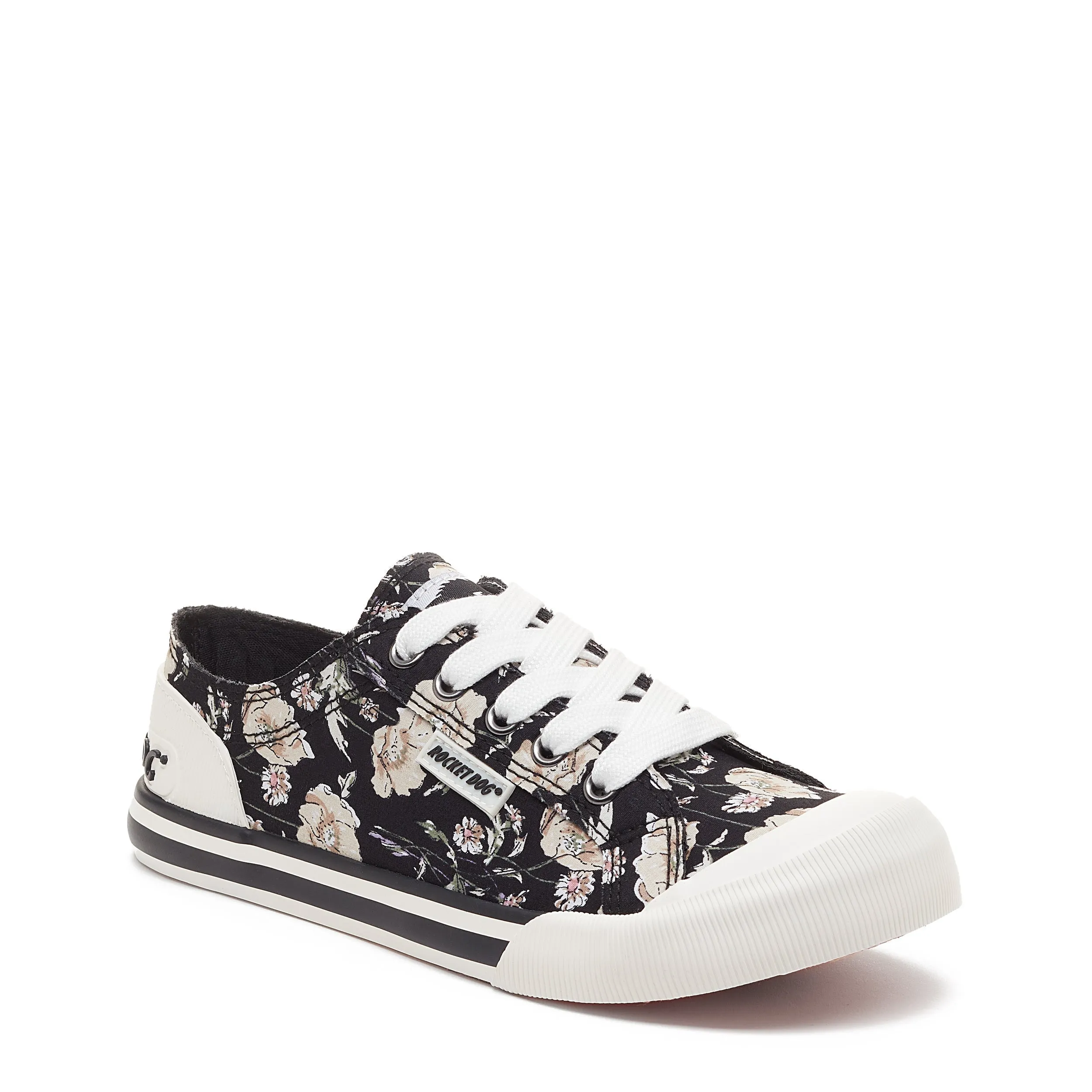 Jazzin Ivory Floral Sneaker