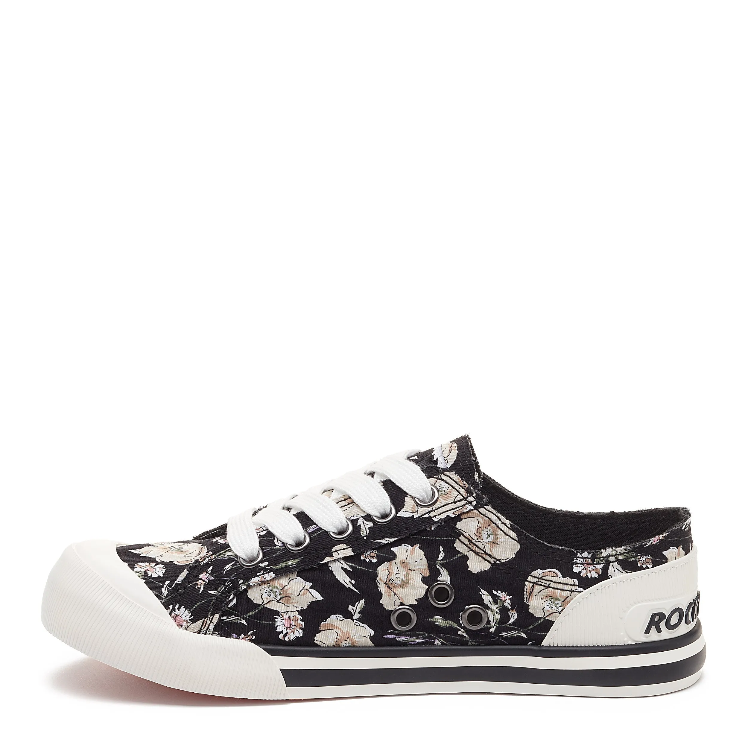 Jazzin Ivory Floral Sneaker