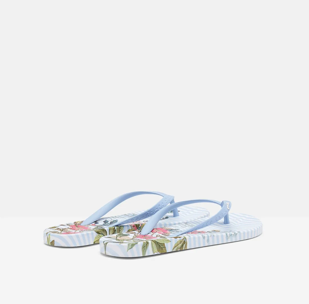 Joules Printed Rubber Flip Flops