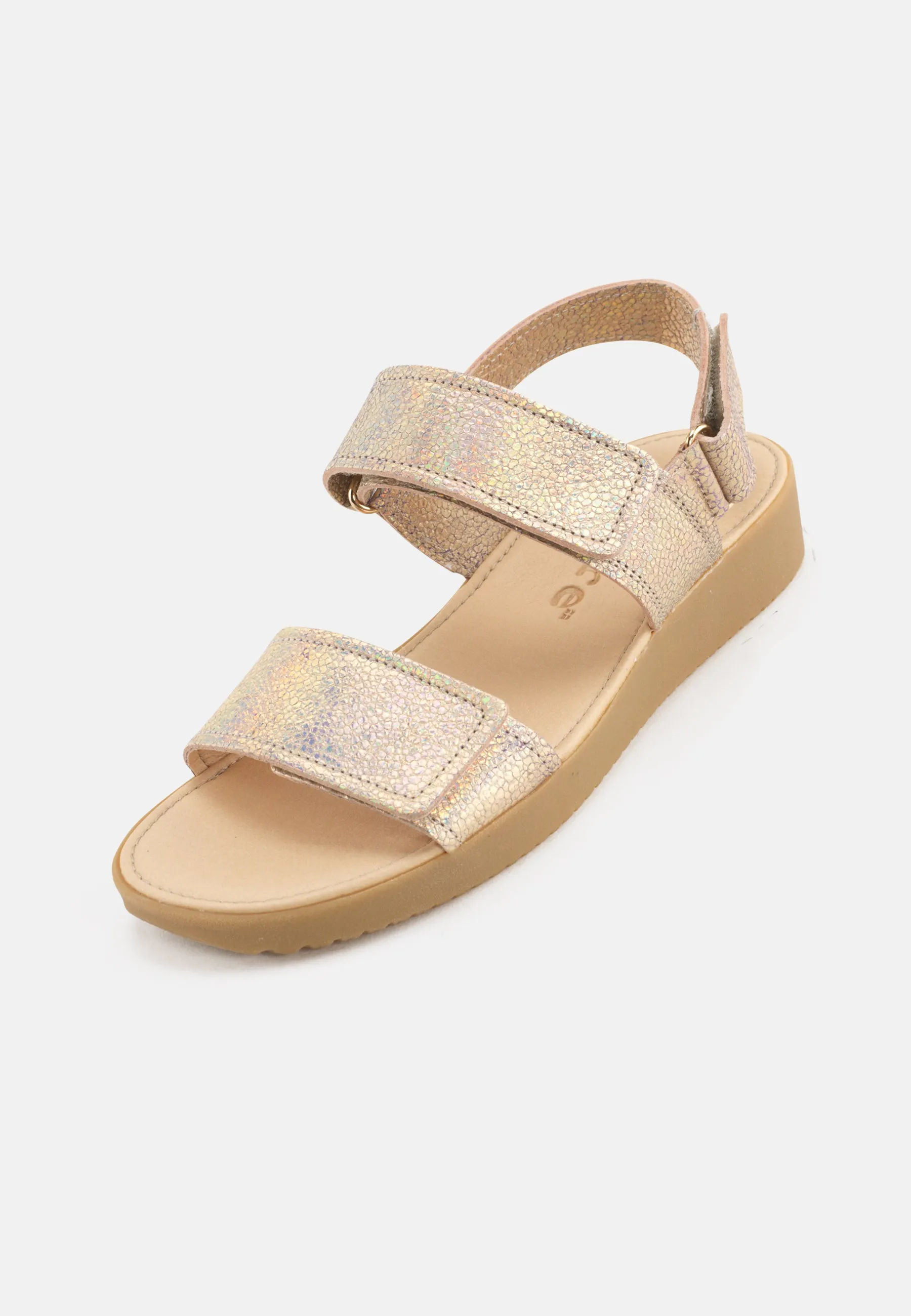 Karen Sandal Metallic Suede - Multicolor