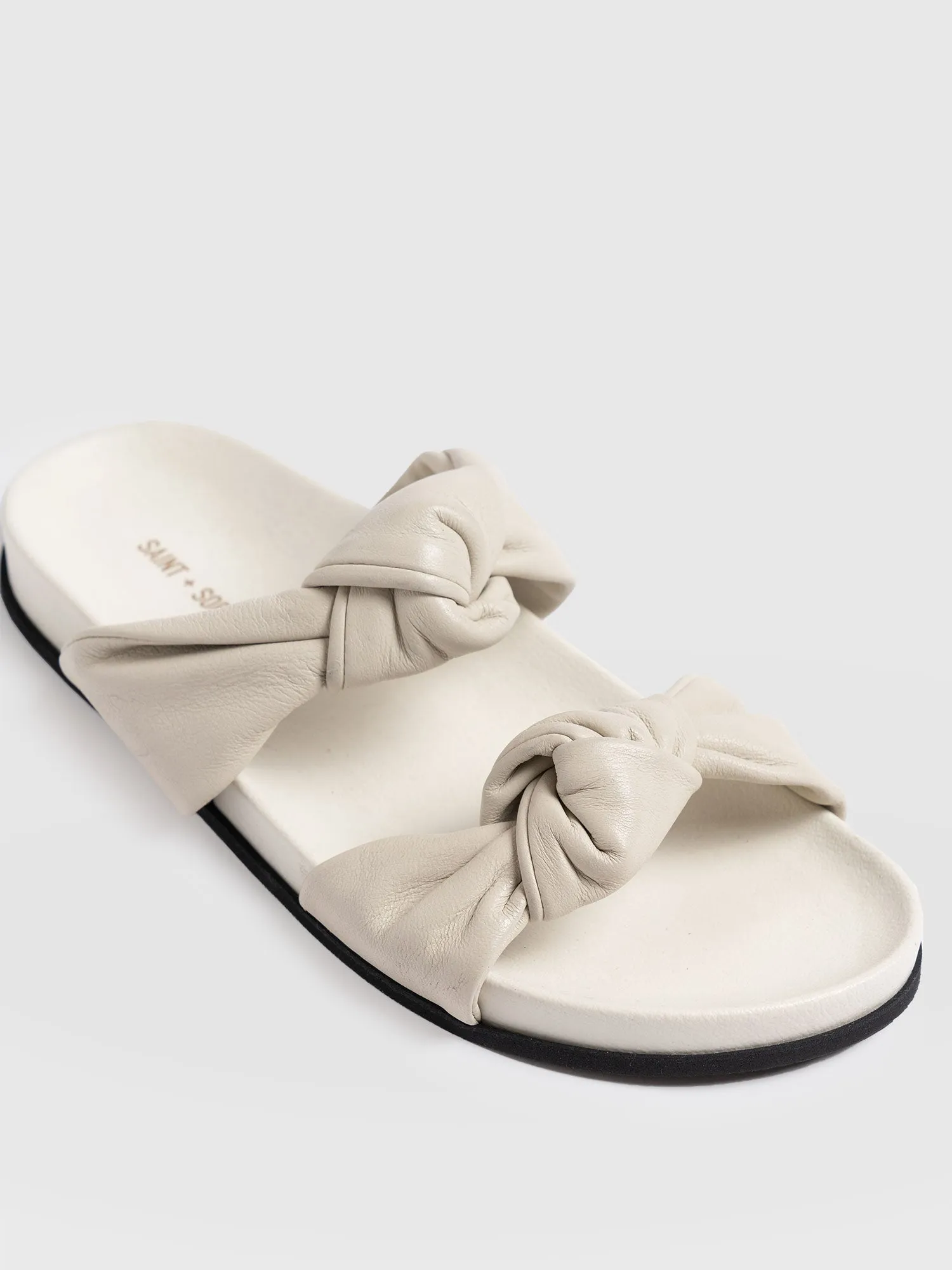 Kingston Knot Sandal - Cream