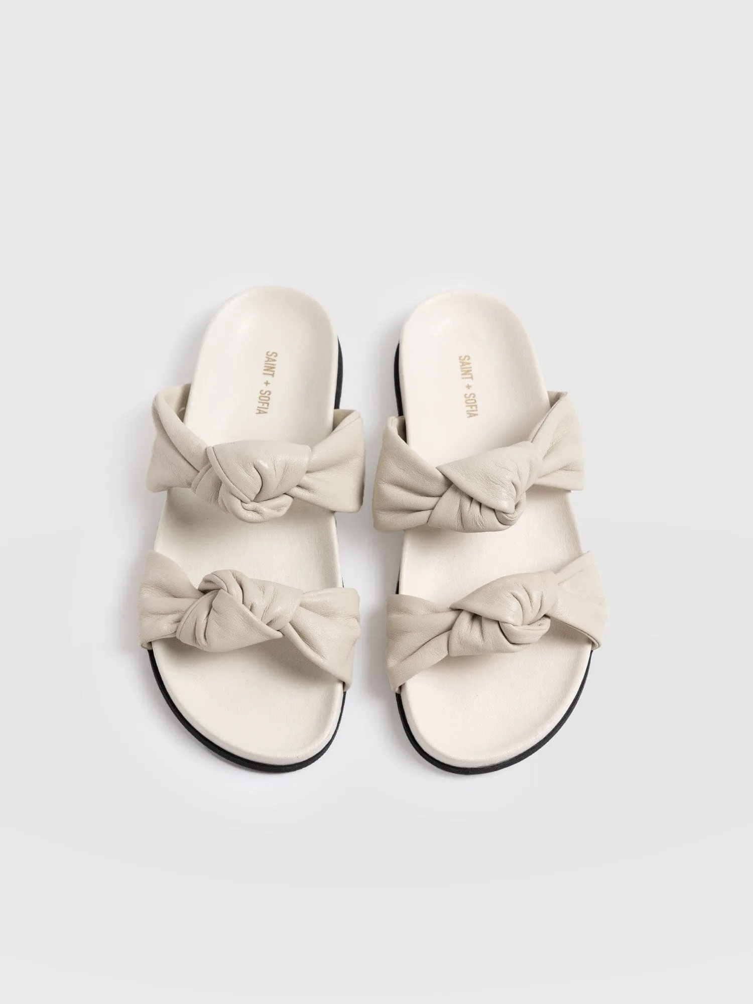 Kingston Knot Sandal - Cream