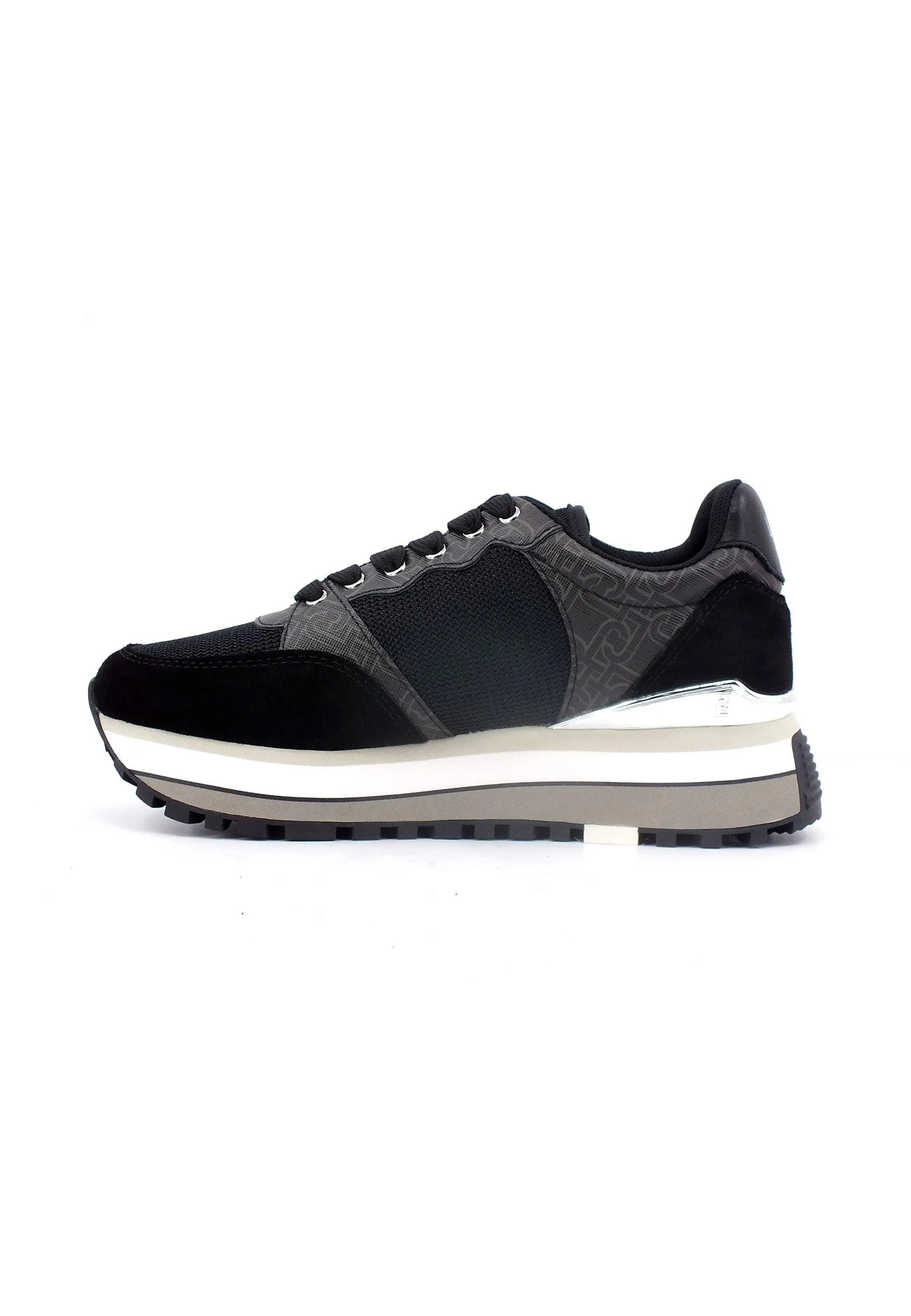 LIU JO Maxi Wonder 57 Sneaker Donna Black BF3007PX165