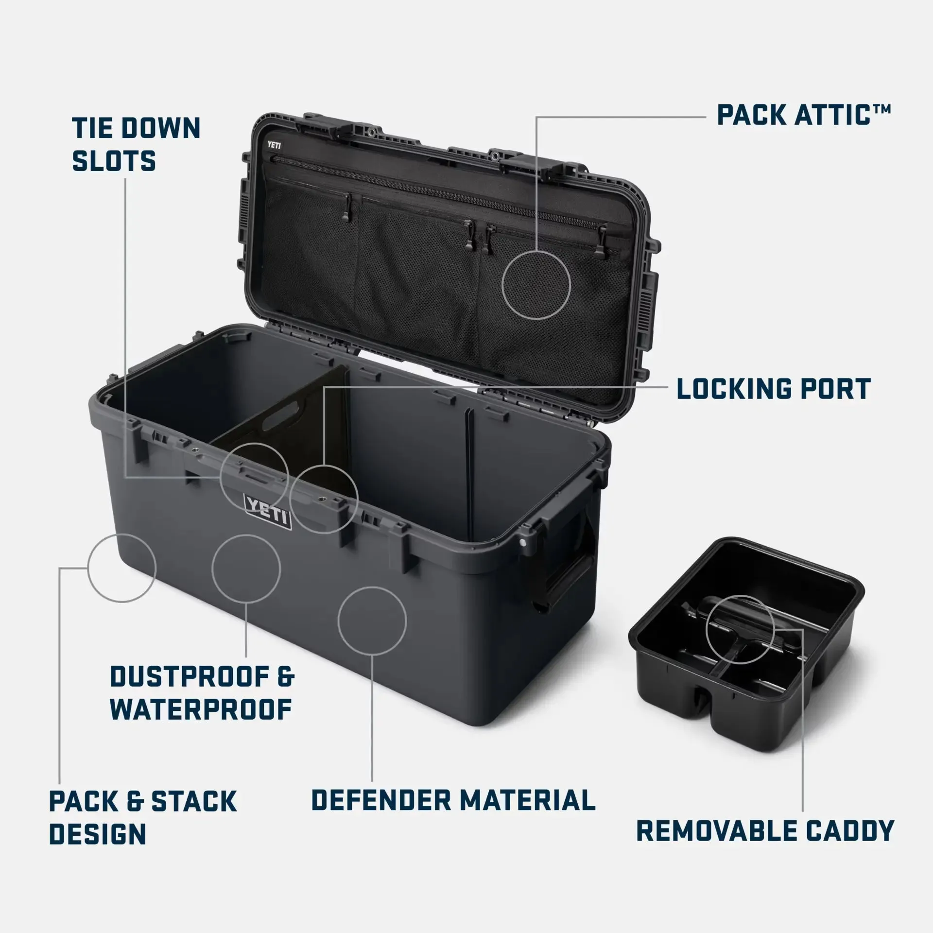 LoadOut GoBox 60 Charcoal