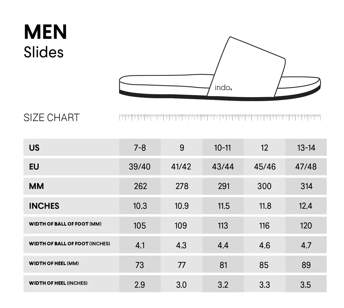 Men’s Slide - Black/Sea Salt