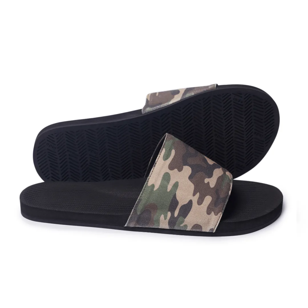 Men’s Slide Camo - Black/Camo Regular