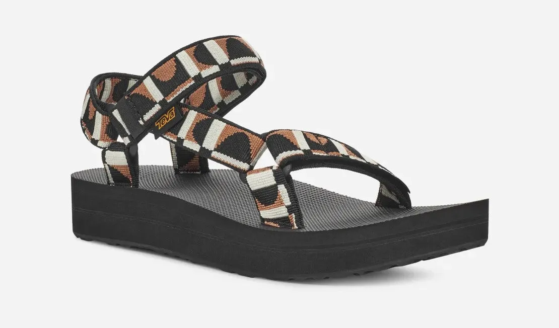 Midform Universal Sandal in Bounce Black/Lion