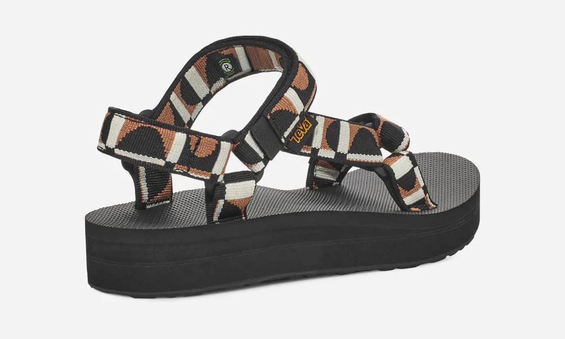 Midform Universal Sandal in Bounce Black/Lion