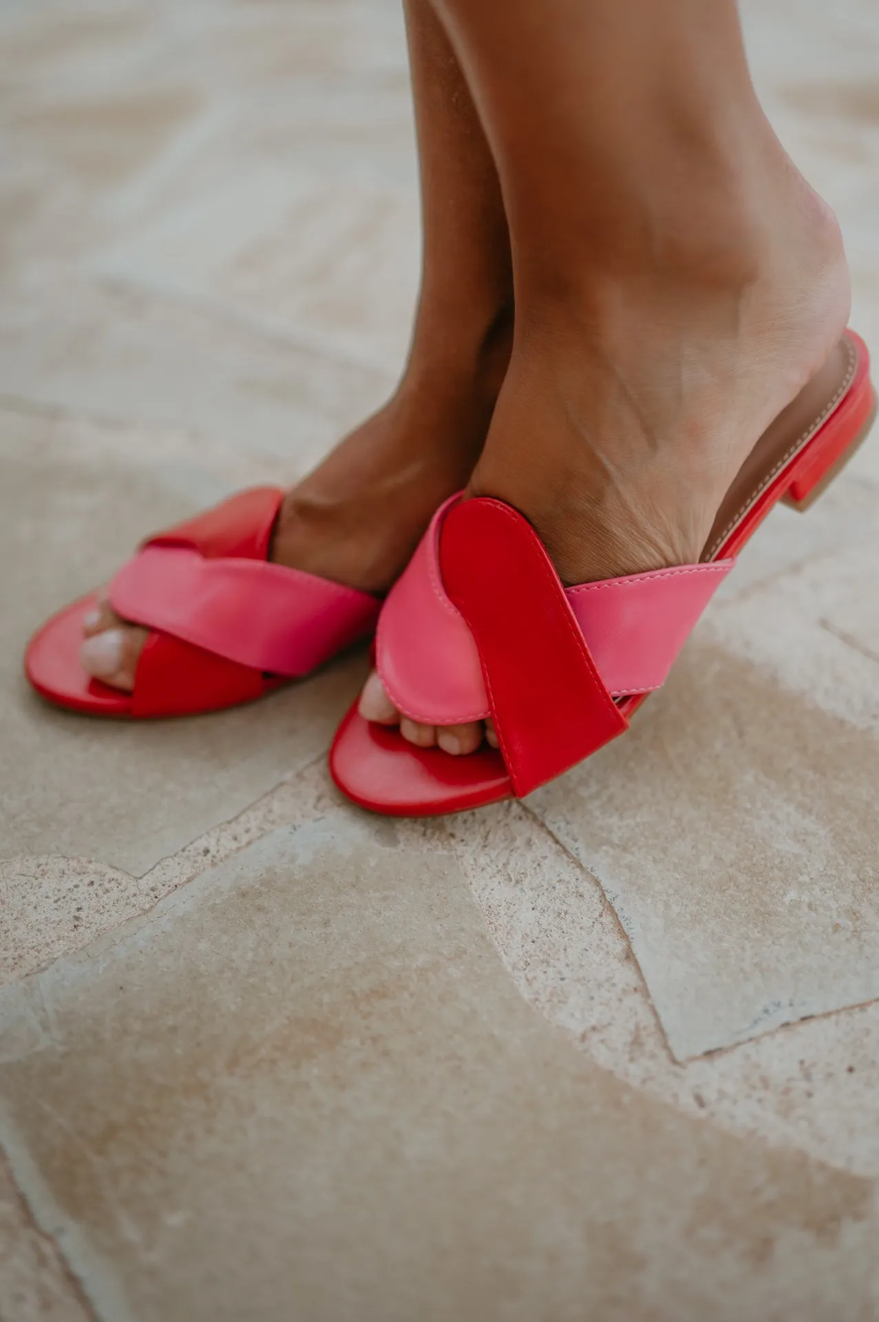 Pieno sandals I Red