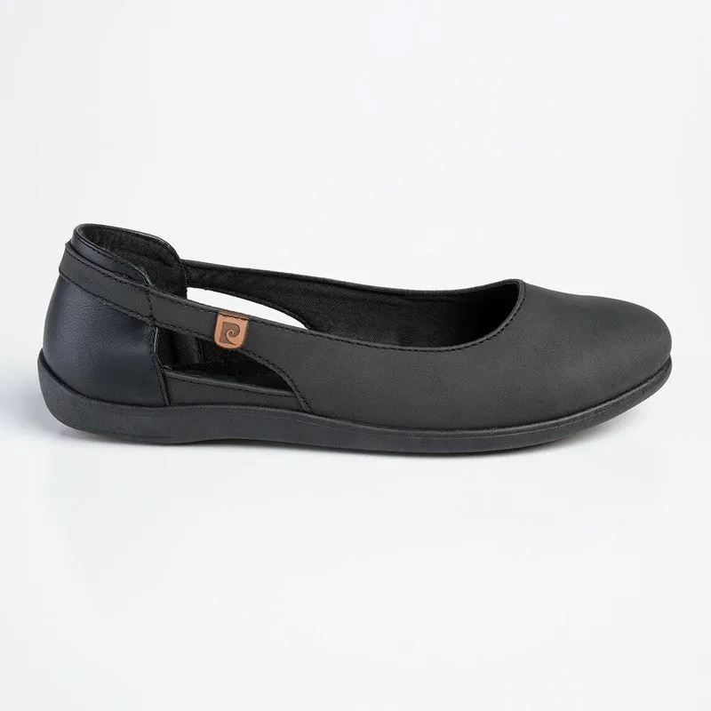 Pierre Cardin Leeroy Flats -Black