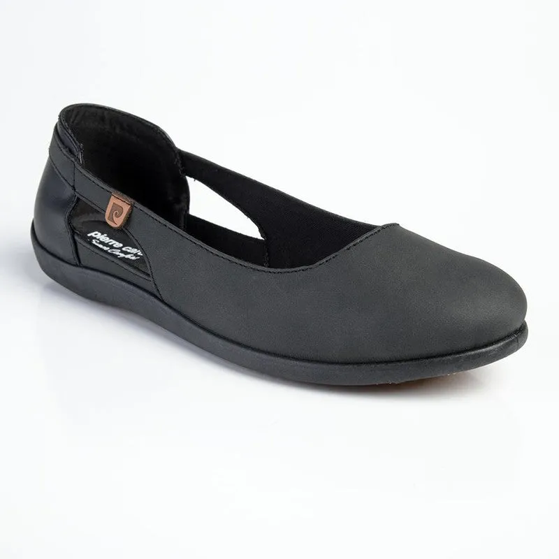 Pierre Cardin Leeroy Flats -Black