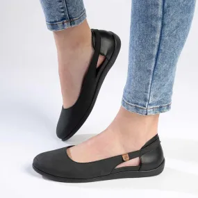 Pierre Cardin Leeroy Flats -Black