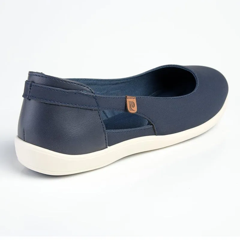 Pierre Cardin Leeroy Flats -Navy