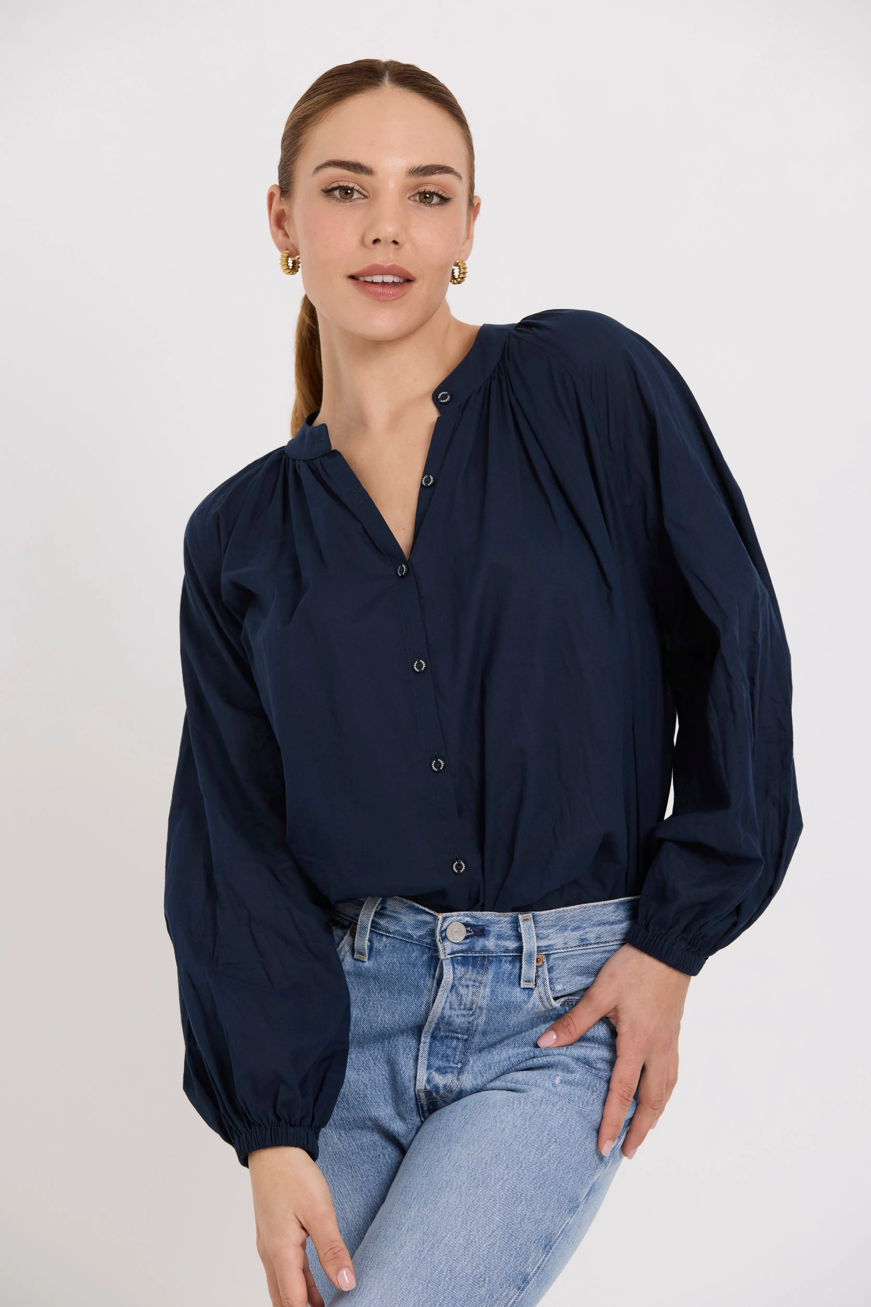 Pioneer Top | Navy