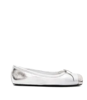 PUNK METALLIC BALLERINA SHOES