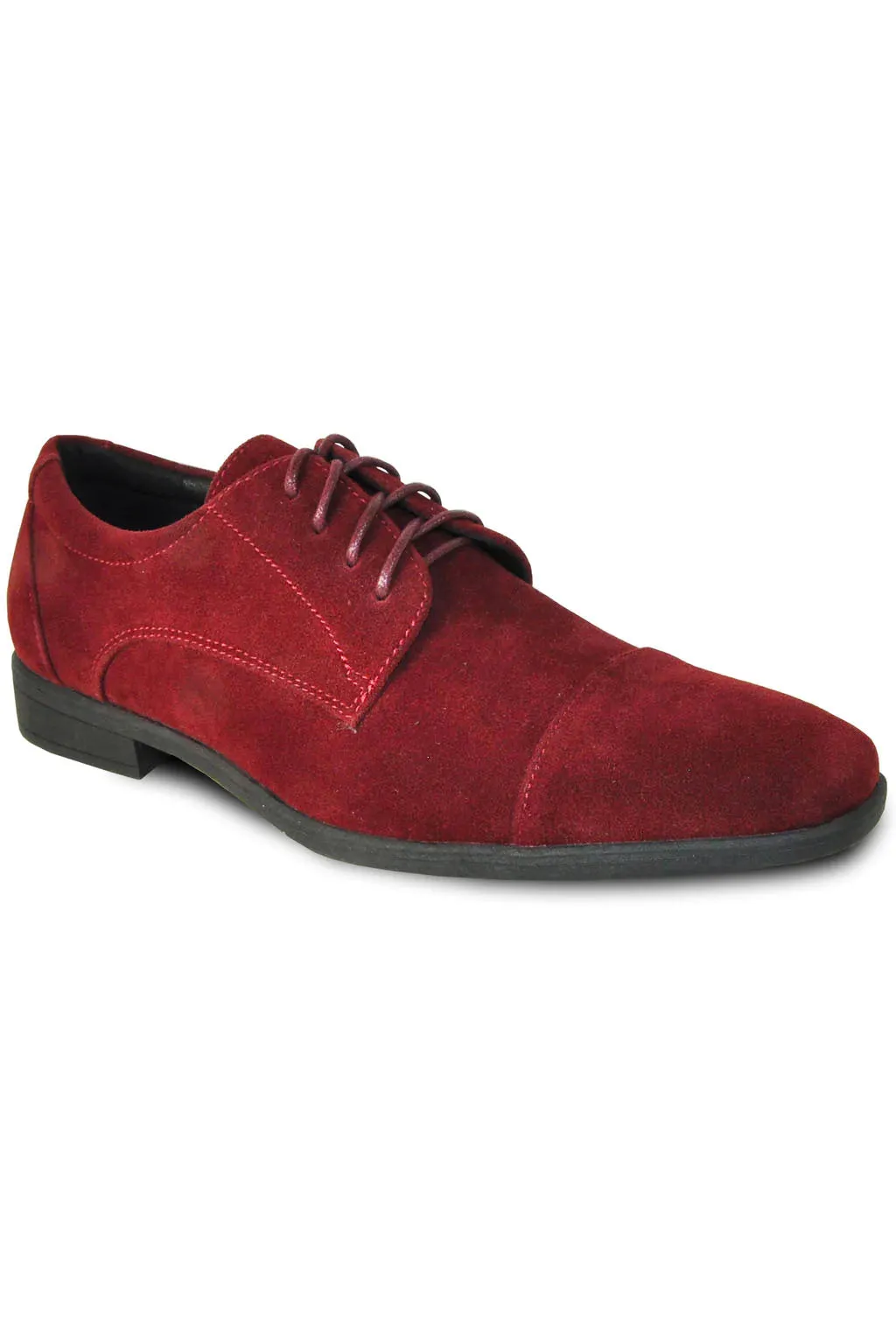 "Croydon" Burgundy Suede Dress Shoes