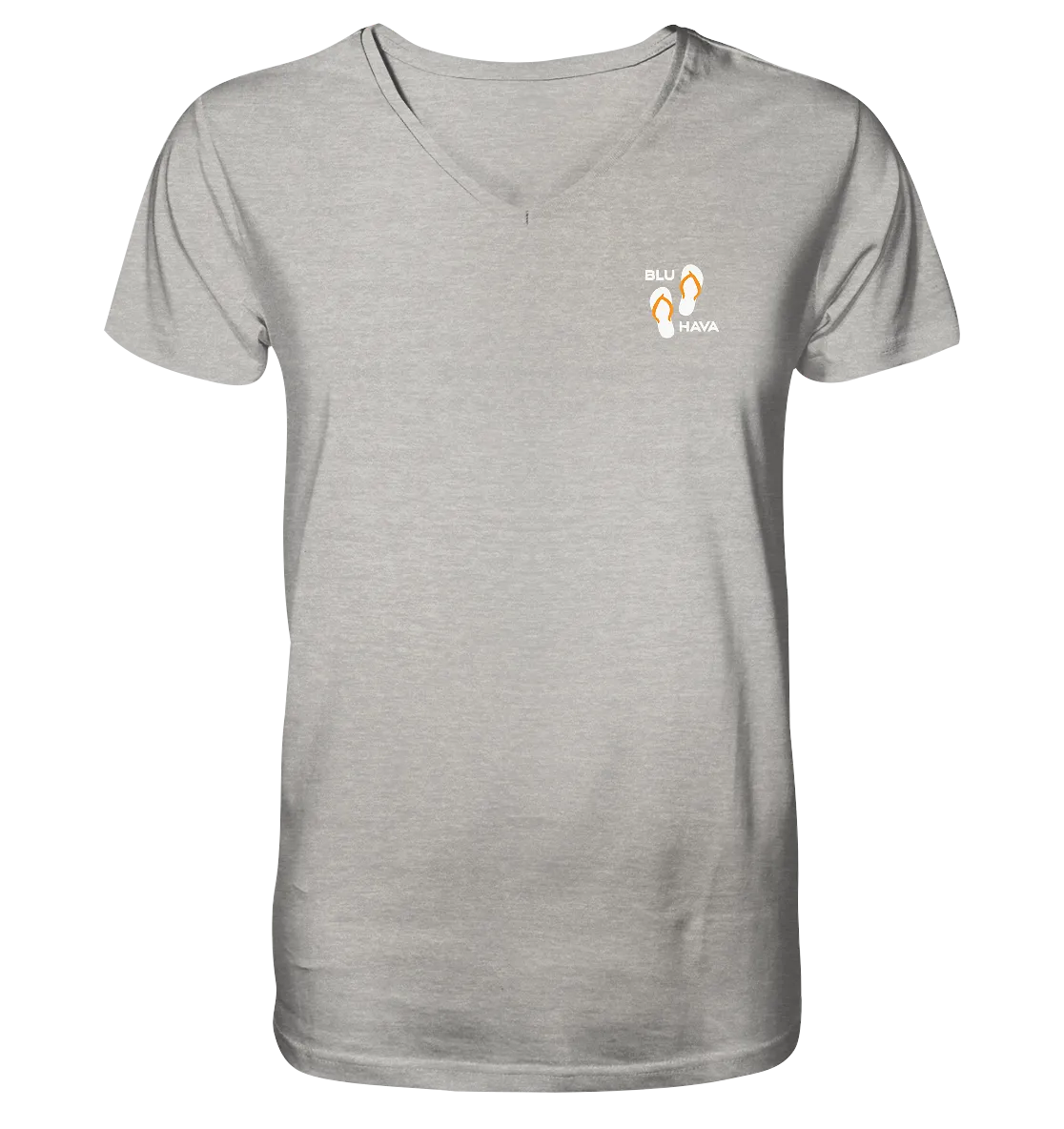 "Flip Flops" - Herren Premium Organic V-Neck Shirt