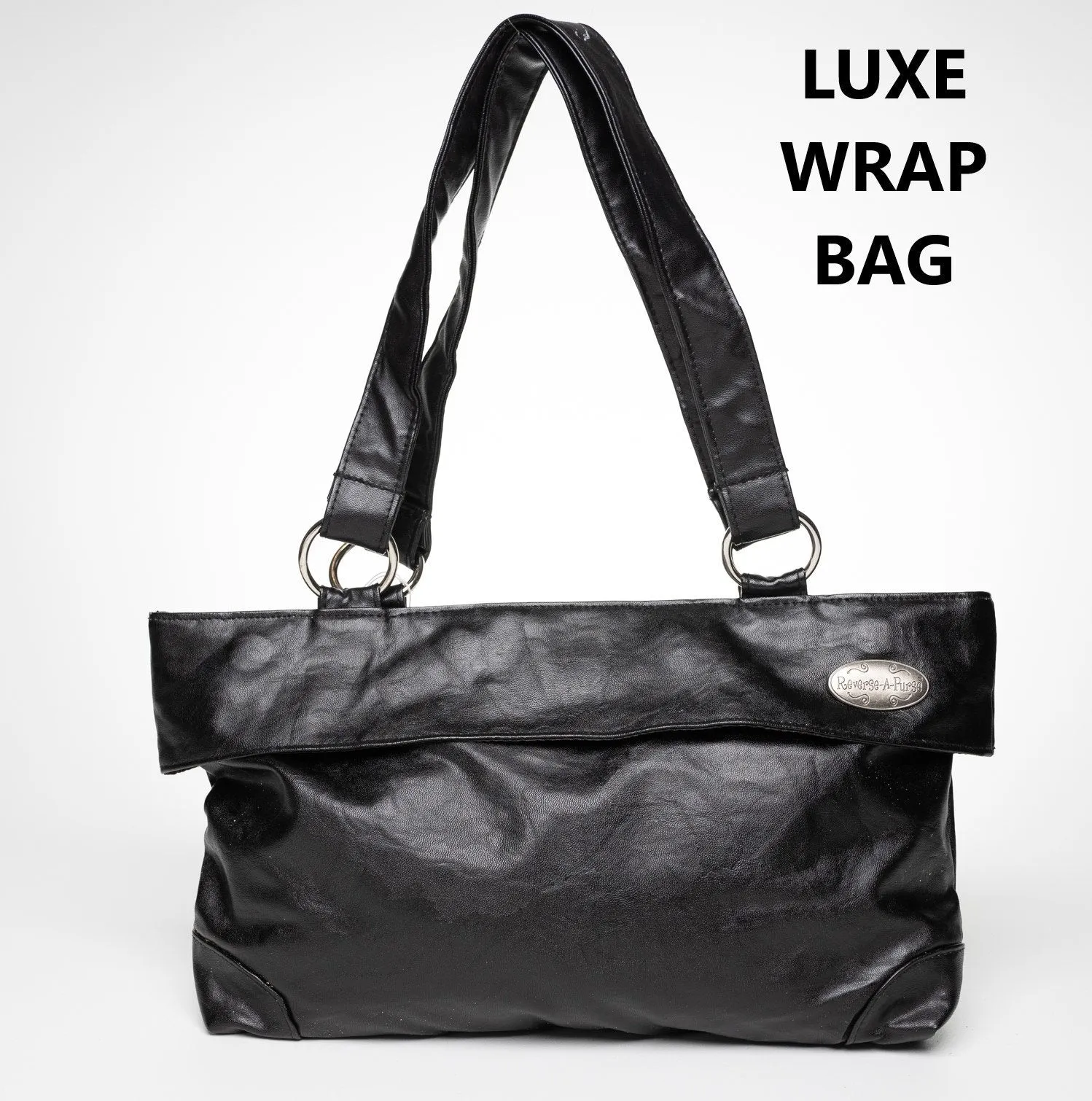 Reverse A Purse Black Luxe Wrap Collection - Meadow, Sahara