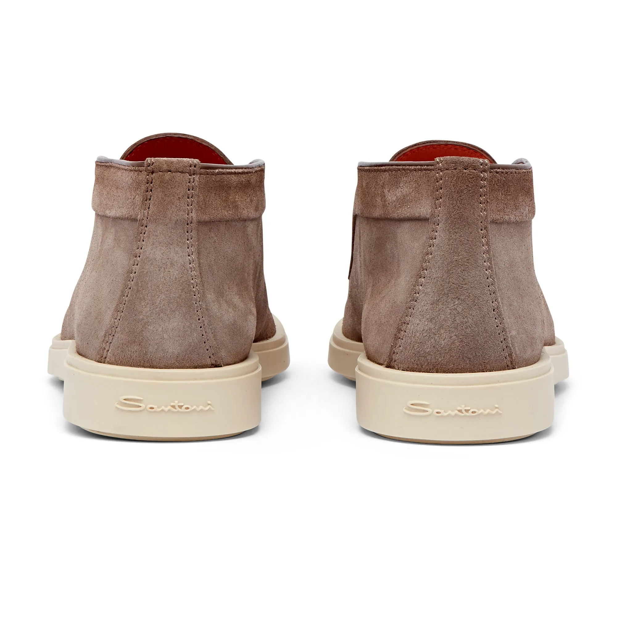 Santoni Suede Desert Boot (Brown)