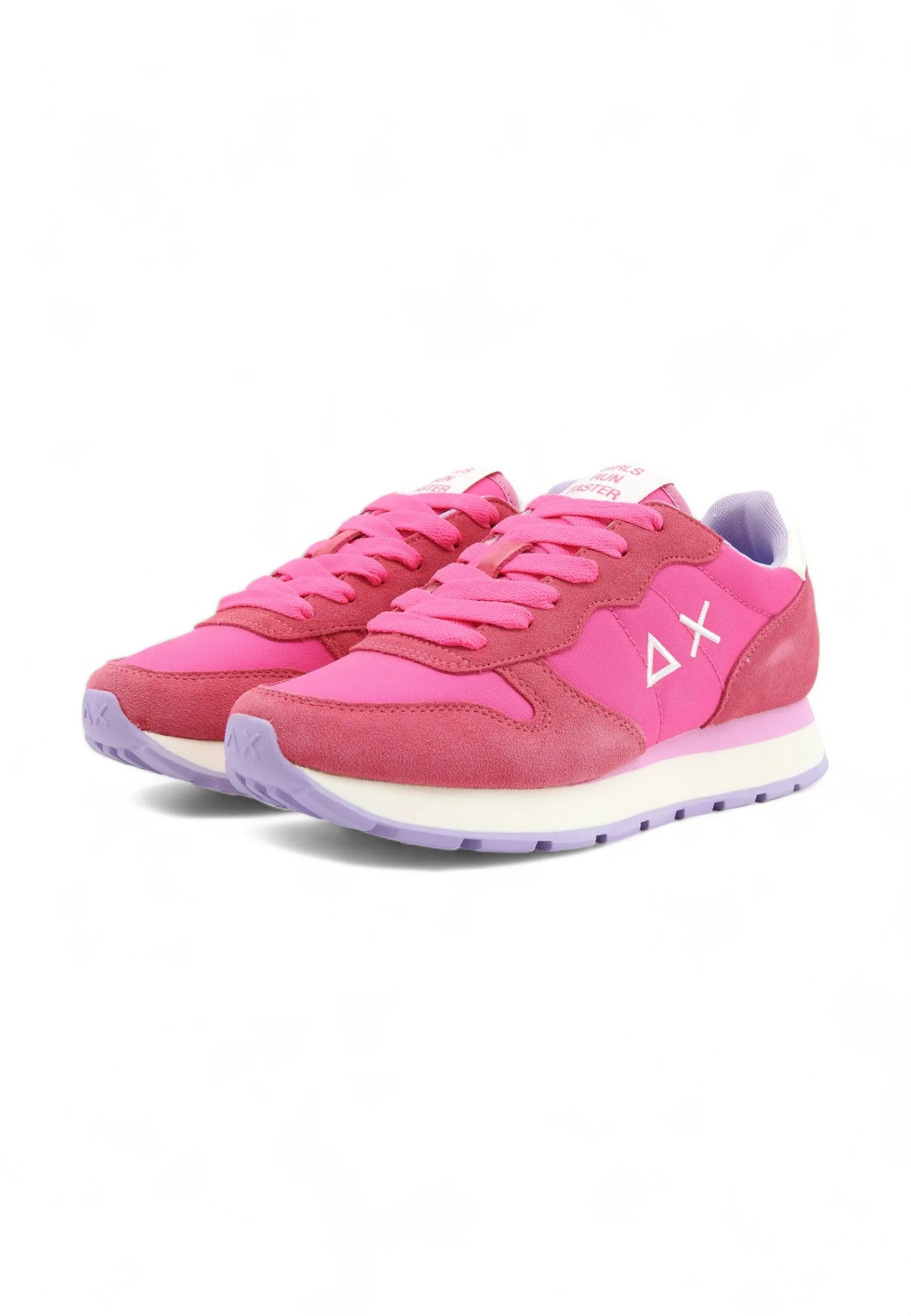 SUN68 Ally Solid Sneaker Donna Fuxia Z34201