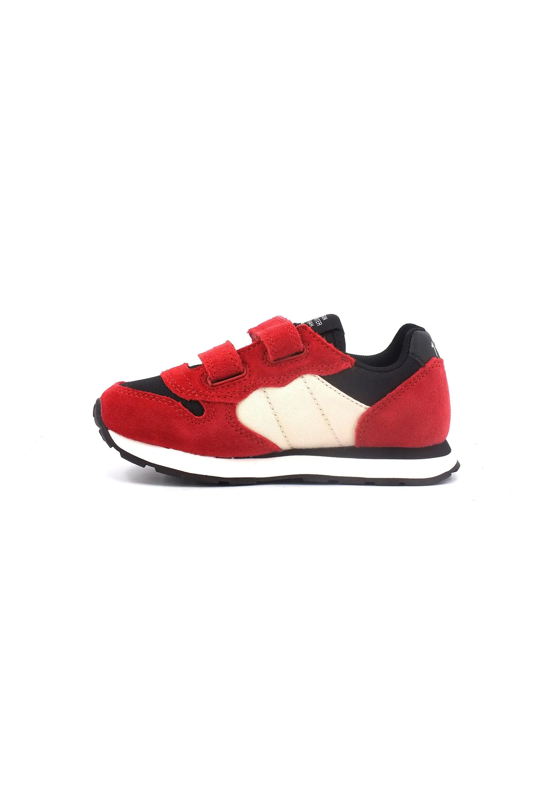 SUN68 Boy's Tom Color Sneaker Bimbo Rosso Z43307B