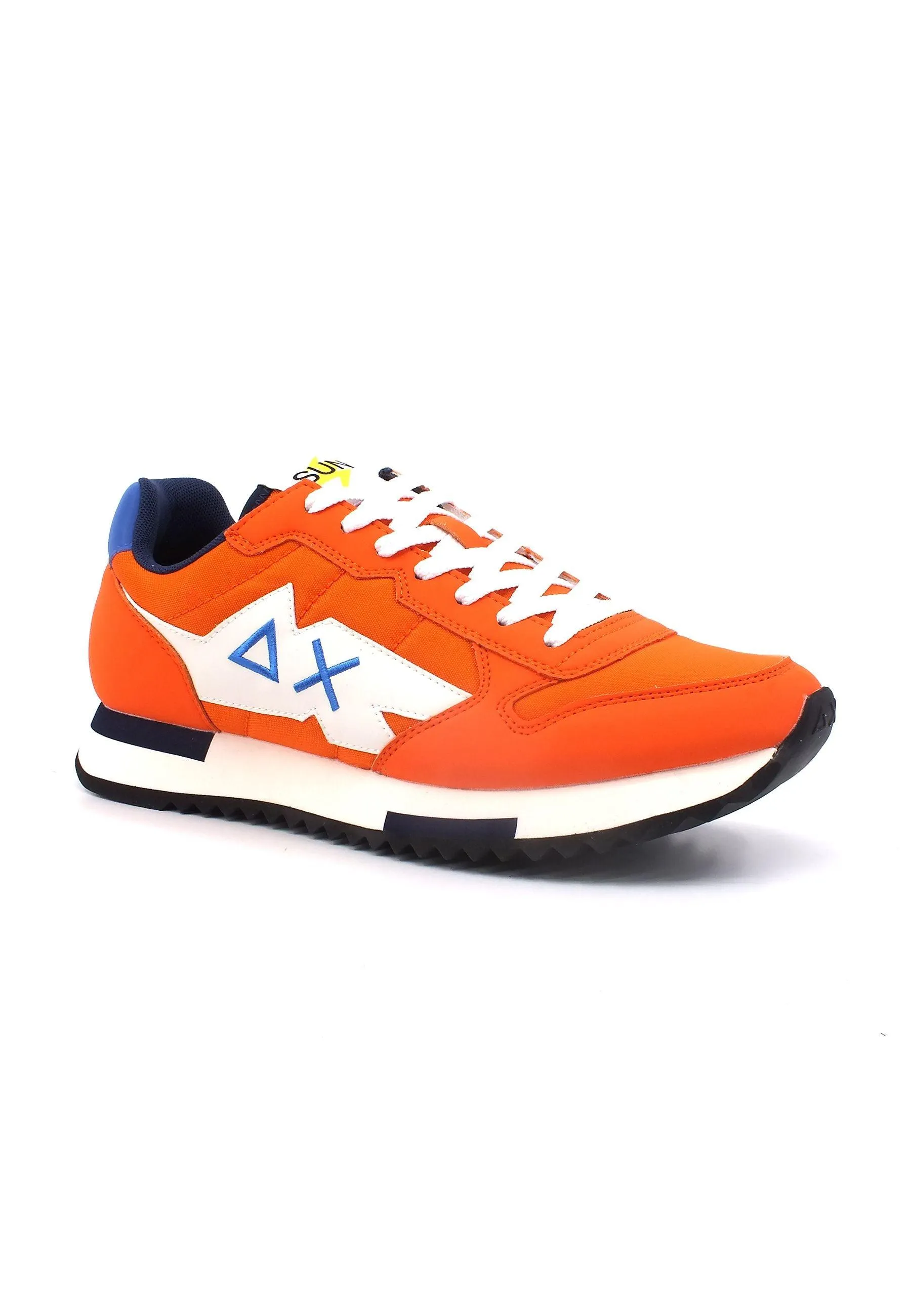 SUN68 Niki Solid Sneaker Uomo Arancione Z33121