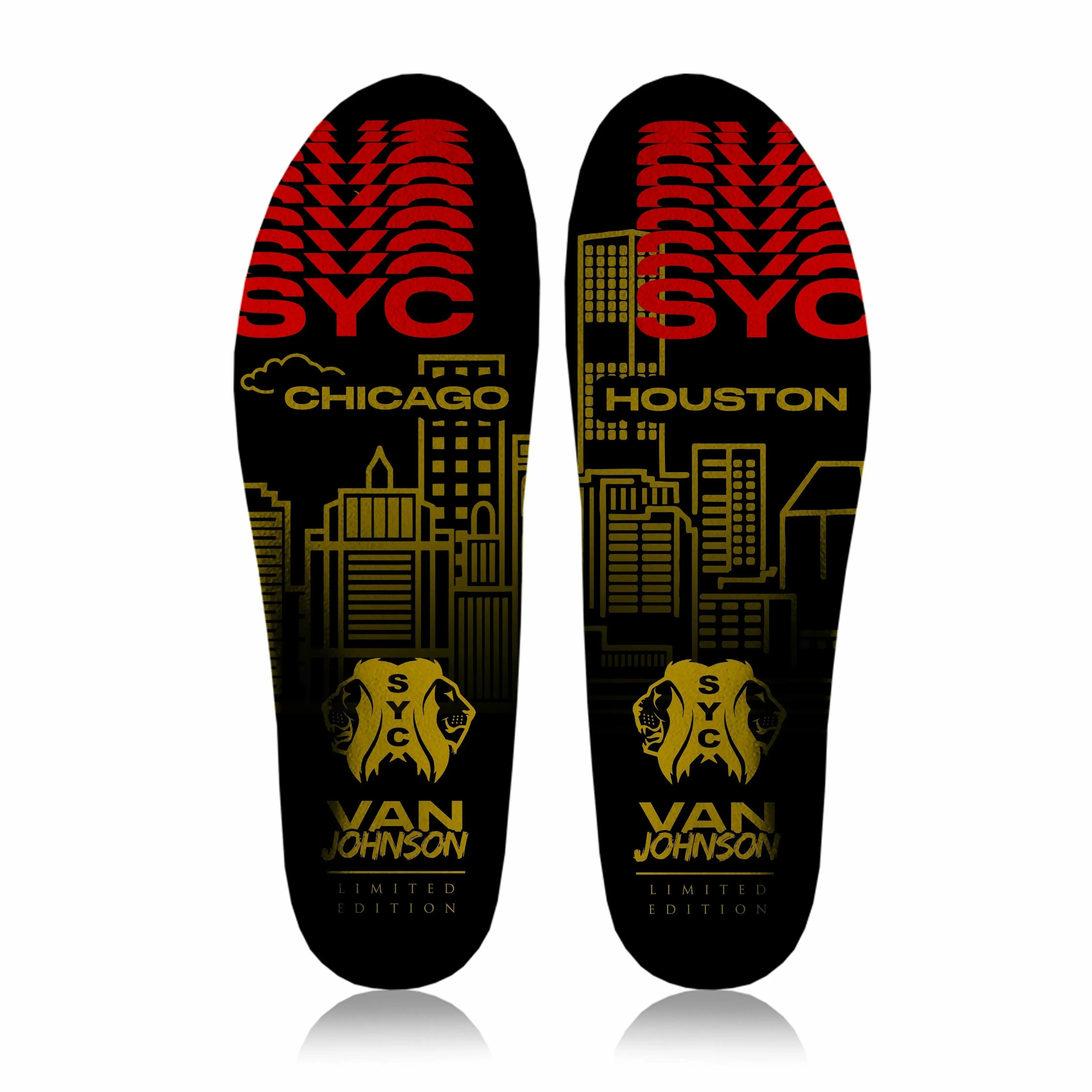 (SYC) VAN JOHNSON LIMITED SNEAKERS ( BLACKINKCREW)