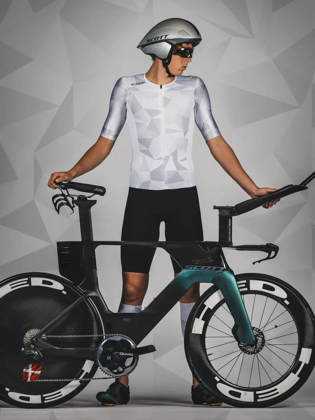 Tempo! Tri Suit White/Grey