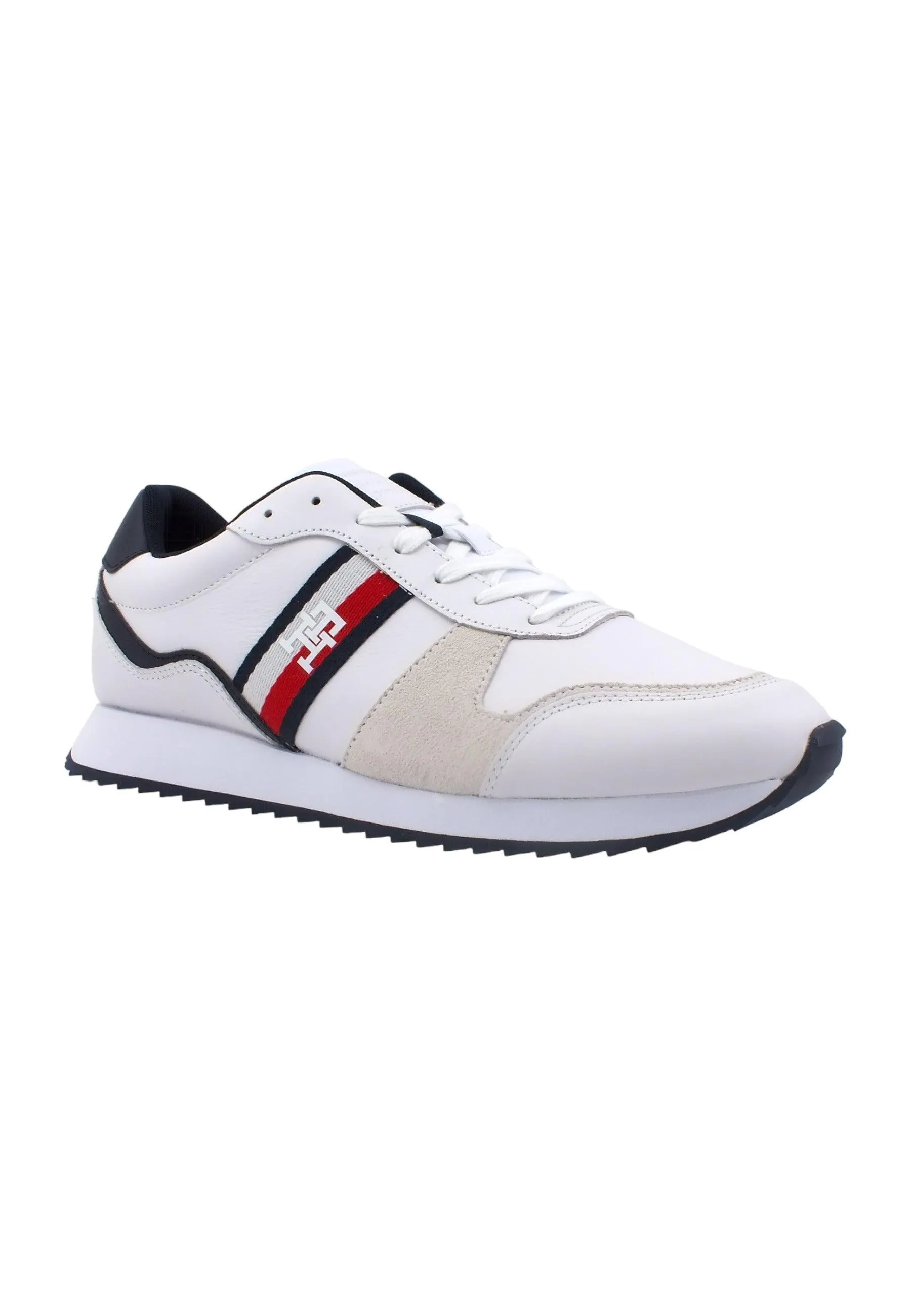 TOMMY HILFIGER Runner Evo Sneaker Uomo White FM0FM04714