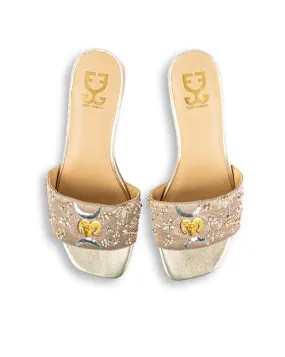 Zodiac : Sandal Heels - Champagne